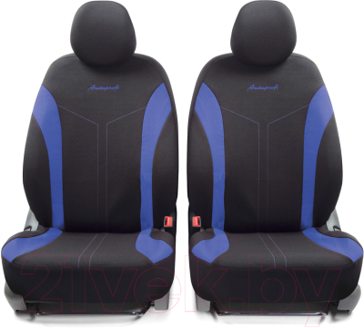 Комплект чехлов для сидений Autoprofi Flex FLX-1102 BK/BL