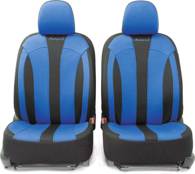 Комплект чехлов для сидений Autoprofi Performance PRF-1505 BK/BL