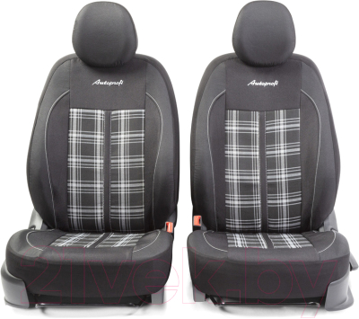 Комплект чехлов для сидений Autoprofi Polo GTi GTI-1102 BK/GY