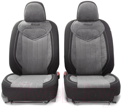 Комплект чехлов для сидений Autoprofi Signature SGN-1505 BK/D.GY