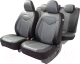 Комплект чехлов для сидений Autoprofi Signature SGN-1505GF BK/GY - 