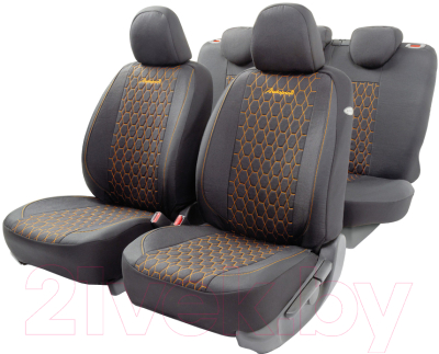 

Чехол для сиденья Autoprofi, Verona VER-1505 BK/Orange