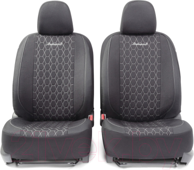 Комплект чехлов для сидений Autoprofi Verona VER-1505 BK/WH