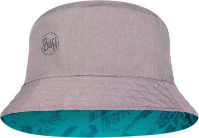 Панама Buff Travel Bucket Hat Acai Grey/Turquoise (125342.937.20.00)