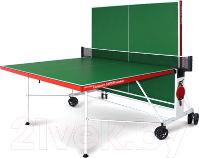 Теннисный стол Start Line Compact Expert Outdoor / 6044-31 (зеленый)