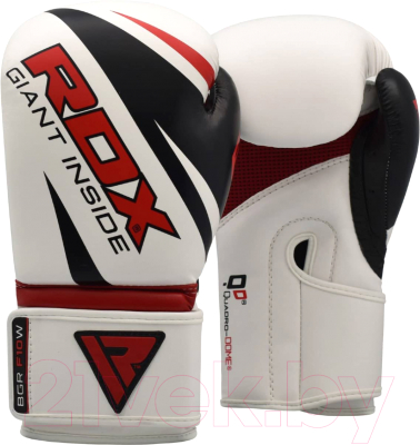 Боксерские перчатки RDX Rex BGR-F10W (12oz, белый)