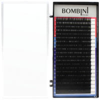 

Ресницы для наращивания Bombini, M-0.07-12
