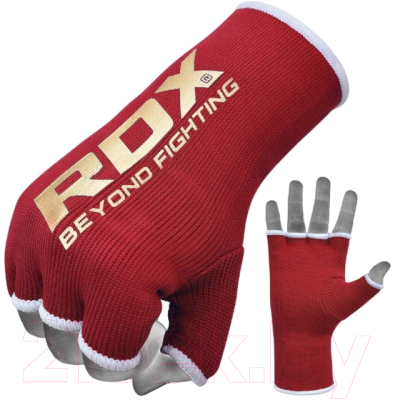 Перчатки внутренние для бокса RDX HYP-ISR (M, красный)