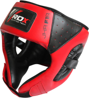 Боксерский шлем RDX JHR-F1R (красный) - 