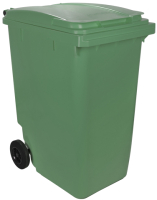 Контейнер для мусора Plastik Gogic 360л (зеленый) - 