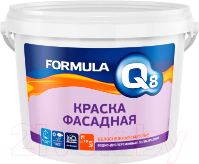 

Краска Formula Q8, Белый, Фасадная