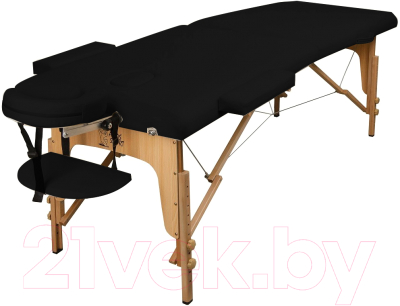 Массажный стол Atlas Sport 2723-3D PVC 10 №10 (черный)