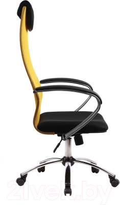 Кресло офисное Metta BK-8CH (желтый/черный)
