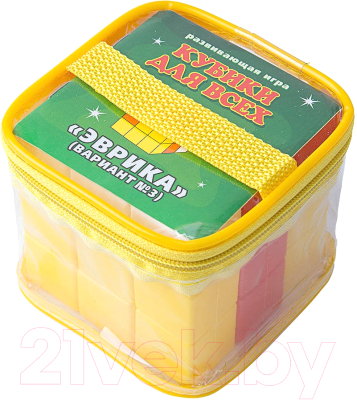 

Развивающая игрушка Корвет, Кубики Эврика / 430524