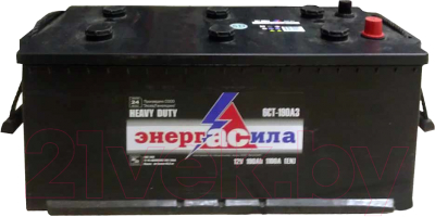 

Автомобильный аккумулятор Энергасила, Стандарт 6СТ-190Ah R+