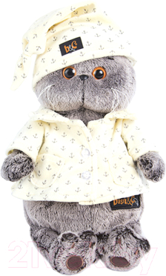 

Мягкая игрушка Budi Basa, Басик в пижаме / Ks22-024