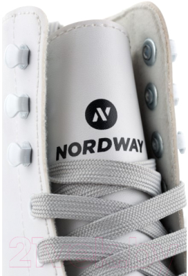 Коньки фигурные Nordway FS07J-0027 (р-р 27, белый )