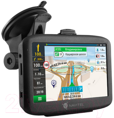 GPS навигатор Navitel MS500 с ПО Navitel Navigator (+предустановленный комплект карт)