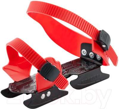 Коньки на обувь Nordway YFS-R1 (красный)
