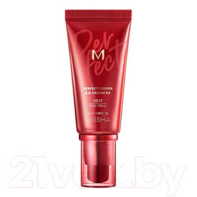 BB-крем Missha M Perfect Cover BB Cream RX No.17 Bright Beige (50мл)