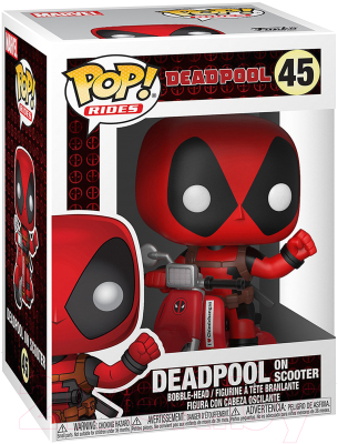 Фигурка коллекционная Funko POP! Rides: Deadpool: Deadpool & Scooter / 30969