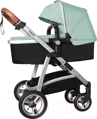 Детская универсальная коляска Baby Tilly Futuro T-165 (Forest Green)
