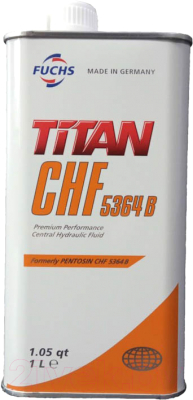 Жидкость гидравлическая Fuchs Titan CHF 5364 B / 601430831 (1л)