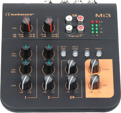 Микшерный пульт Audiophony Mi3
