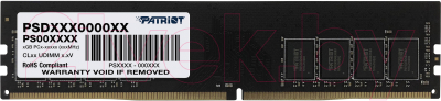 Оперативная память DDR4 Patriot PSD432G26662