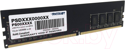 Оперативная память DDR4 Patriot PSD432G26662