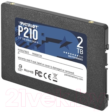 SSD диск Patriot P210 2TB (P210S2TB25)