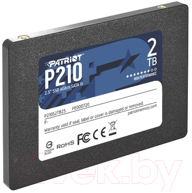 SSD диск Patriot P210 2TB (P210S2TB25)