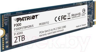 SSD диск Patriot P300 2TB M2 (P300P2TBM28)