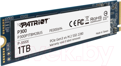 SSD диск Patriot P300 1TB M2 (P300P1TBM28)