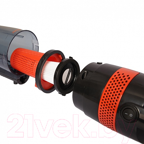 Вертикальный пылесос Endever SkyClean VC-294 (черный/оранжевый) — фото 7