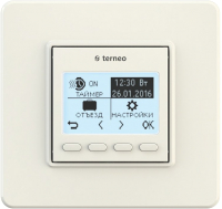 Терморегулятор для теплого пола Terneo Pro (слоновая кость) - 