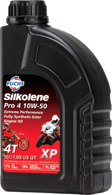 

Моторное масло Fuchs, Silkolene Pro 4 10W50 XP / 601229855