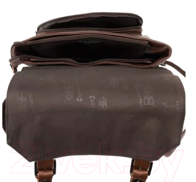 Рюкзак Three Box TB8002 15.6" (темно-коричневый)