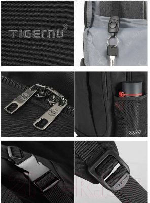 Рюкзак Tigernu T-B3143XL 17" (черный)