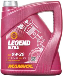 Моторное масло Mannol Legend Ultra 0W20 SP Plus RC / MN7918-5 (5л)