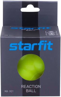 Мяч для тренировки реакции Starfit RB-301 (ярко-зеленый)