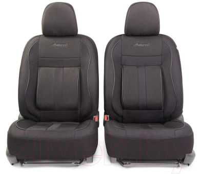 Комплект чехлов для сидений Autoprofi Cushion Comfort CUS-1505 BK/BK
