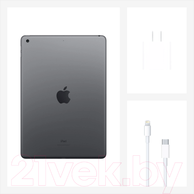 Планшет Apple iPad 10.2 2020 Wi-Fi 32GB / MYL92 (серый космос)