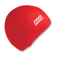 Шапочка для плавания ZoggS Silicone Cap Red / 300774 (красный) - 