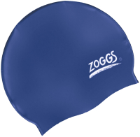 Шапочка для плавания ZoggS Silicone Cap Navy / 305604 (синий) - 