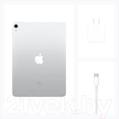 Планшет Apple iPad Air 10.9 Wi-Fi 64GB / MYFN2 (серебристый)