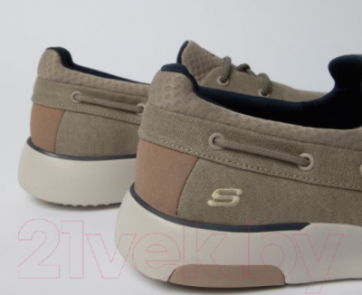 Топсайдеры Skechers Garmo 65896-TPE / 65890TPE10 (р.10, бежевый)