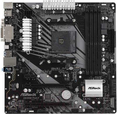 

Материнская плата AsRock, AB350M Pro4-F