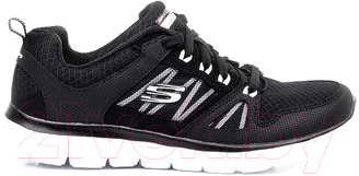 Кроссовки Skechers Summits 12997-BKW / HWKKW7E6Y6 (р.6, черный/белый)