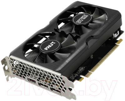 Видеокарта Palit GeForce GTX 1650 GP OC 4GB GDDR6 (NE61650S1BG1-166A)